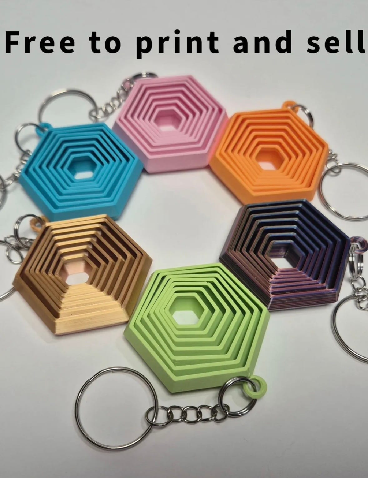 Brelok Hexagon