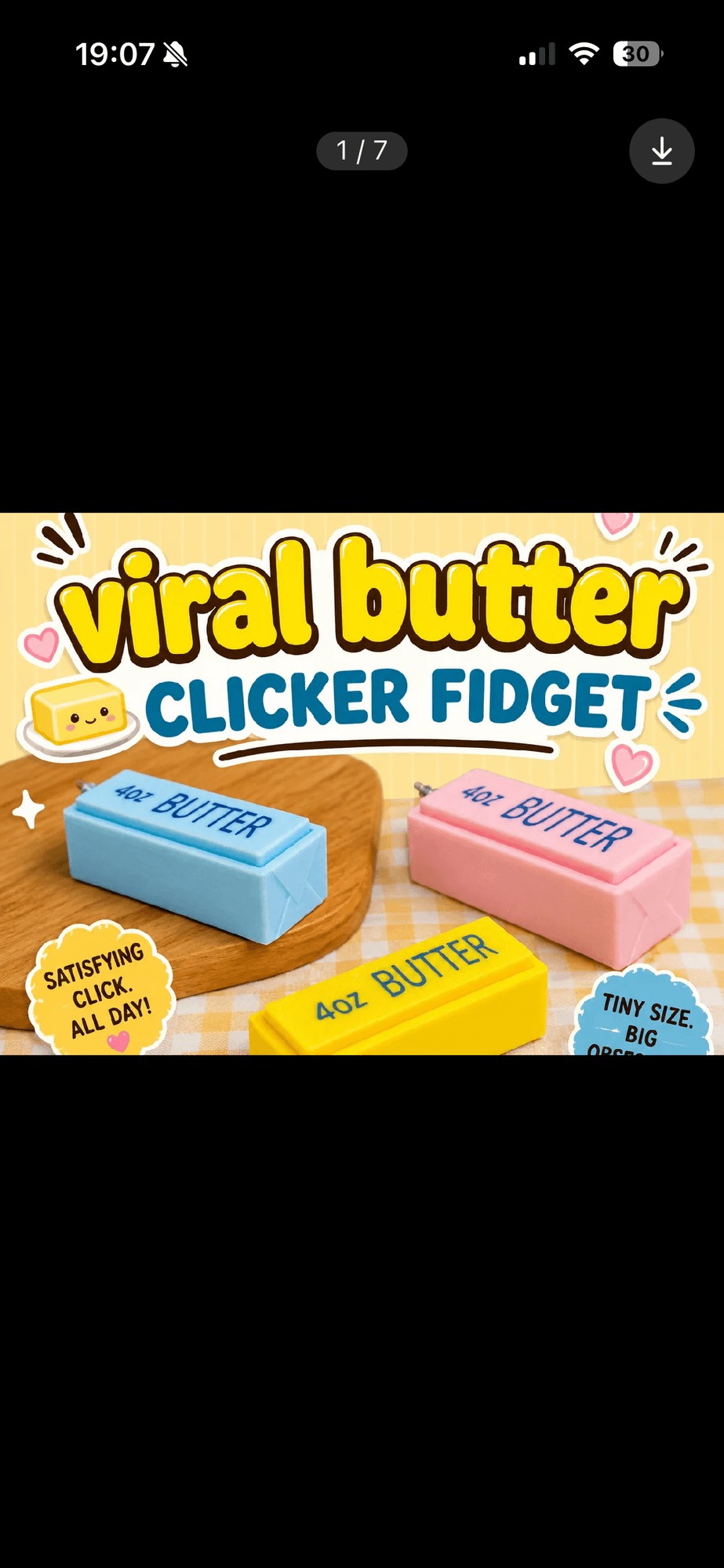 clicker butter