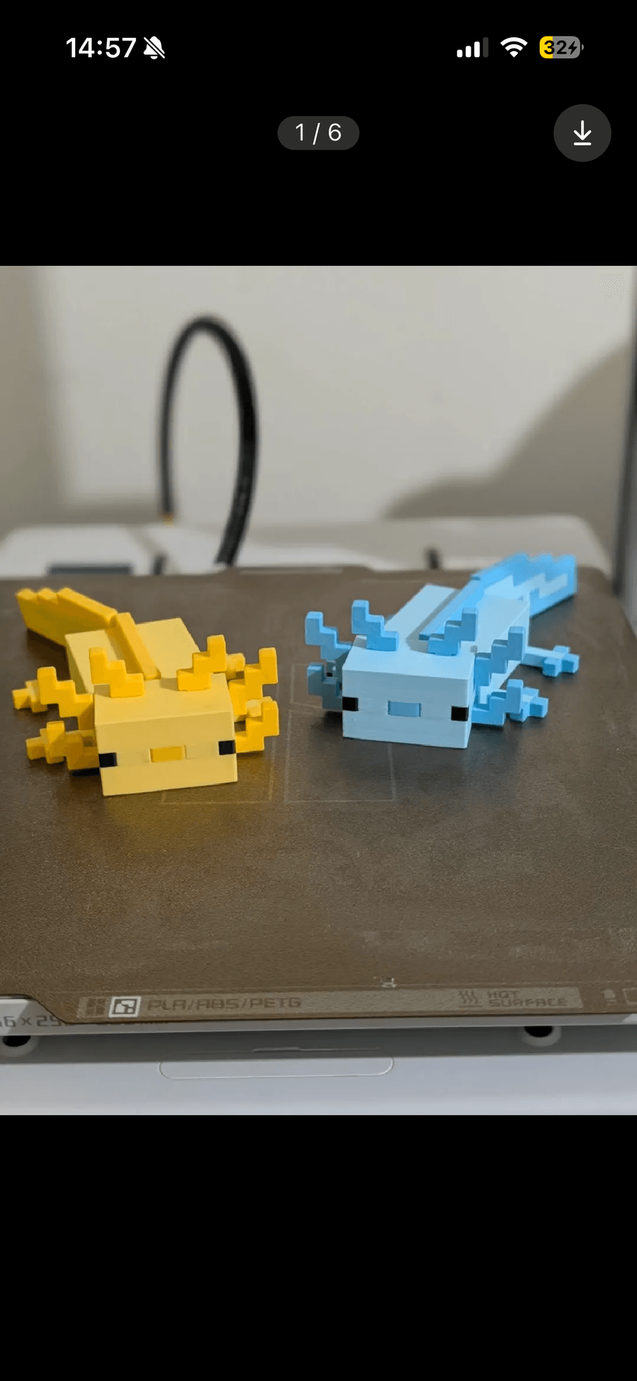 Axolotl z Minecraft